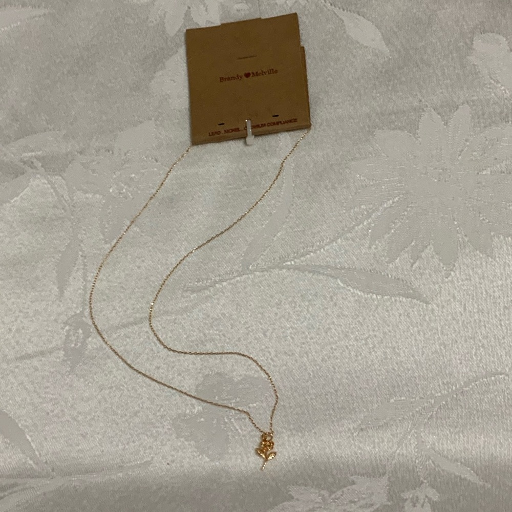 Brandy Melville gold rose